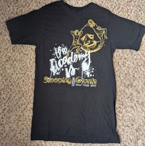 The Academy Is... Sleeping with Giants Tour 2007 Black Graphic Tee